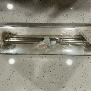 Silver plated birth certificate holder